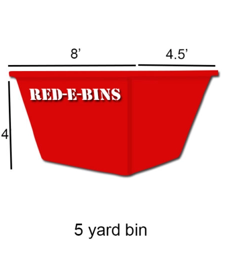 5 yard bin rental